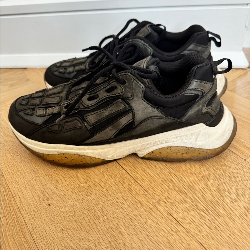 Amiri Trail Sneakers – Black Suede – Men’s Size 10 – Authentic – Dust Bag